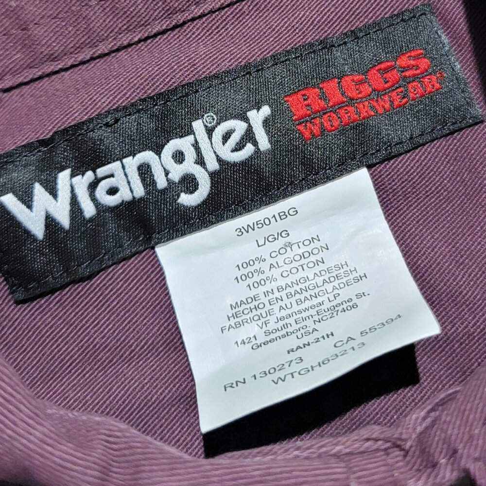 Durable Wrangler Riggs Workwear Shirt - New with Tags - Picture 10 of 11
